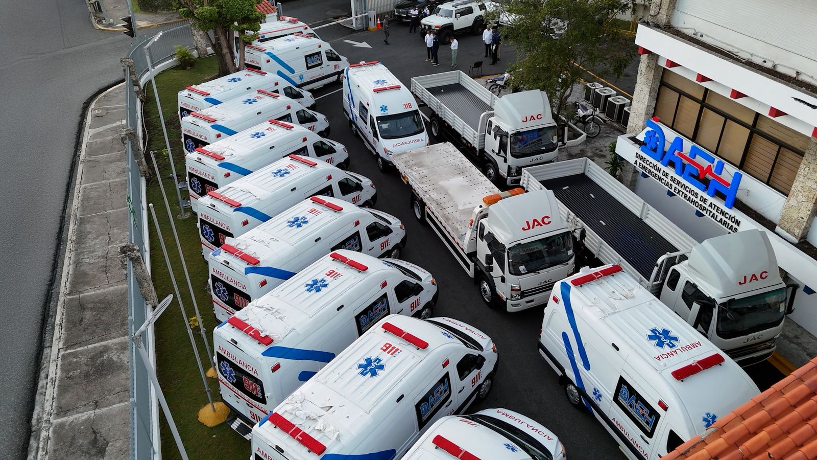DAEH fortalece sus servicios con la integración de 22 nuevas ambulancias